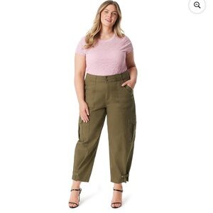 Olive Green Women's Cargo Pants